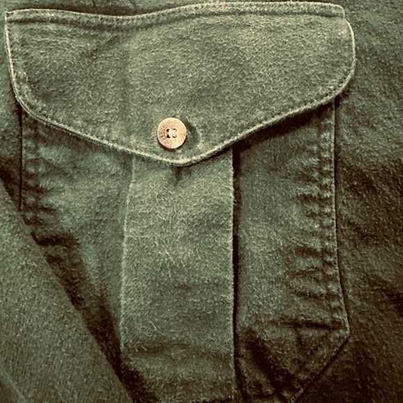 Filson Alaskan Guide Flannel XXL Excellent Condition Hunter Green - Picture 4 of 5